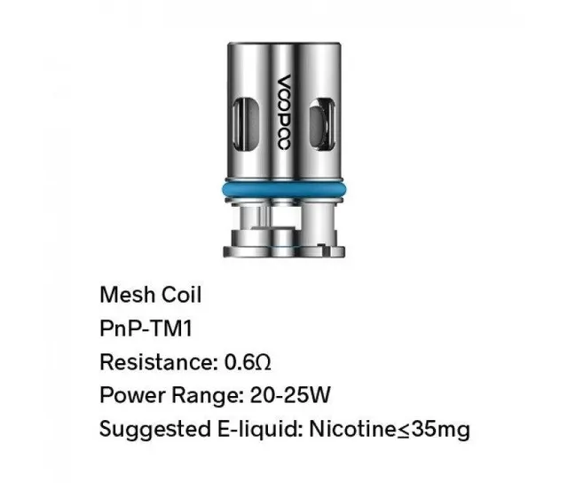 Voopoo PNP TM1 Coil 0.6 Ohm