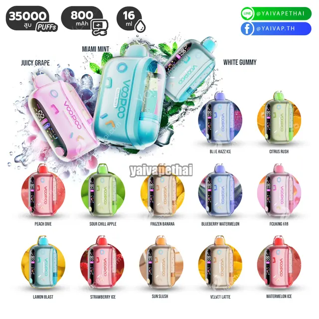 Voopoo Repop 35k (35,000 Puffs) พอตใช้แล้วทิ้งสเปกเทพ นวัตกรรมใหม่ท…