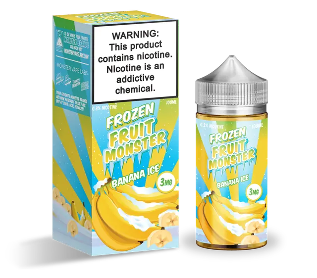 กล้วยเย็น - Frozen Fruit Monster Banana ICE 100 ml(Nic6)(Nic6) รูปที่ 2