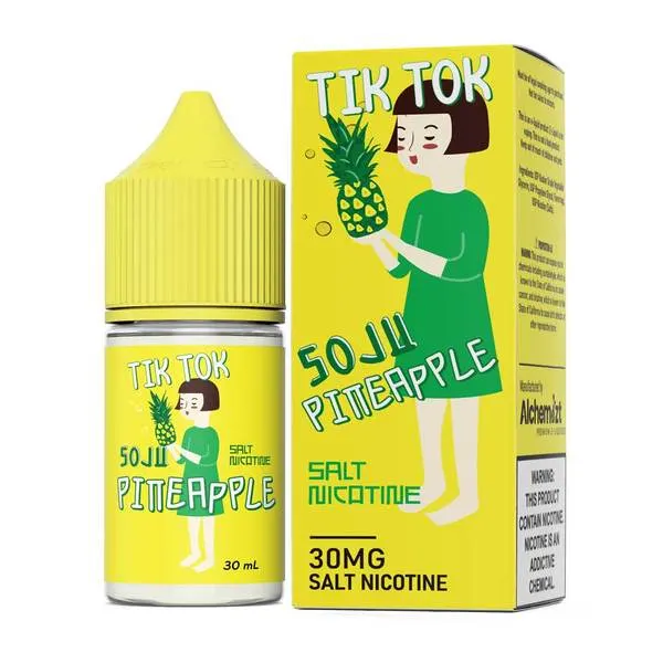 Tik Tok Soju Pineapple Salt nic 30 ml