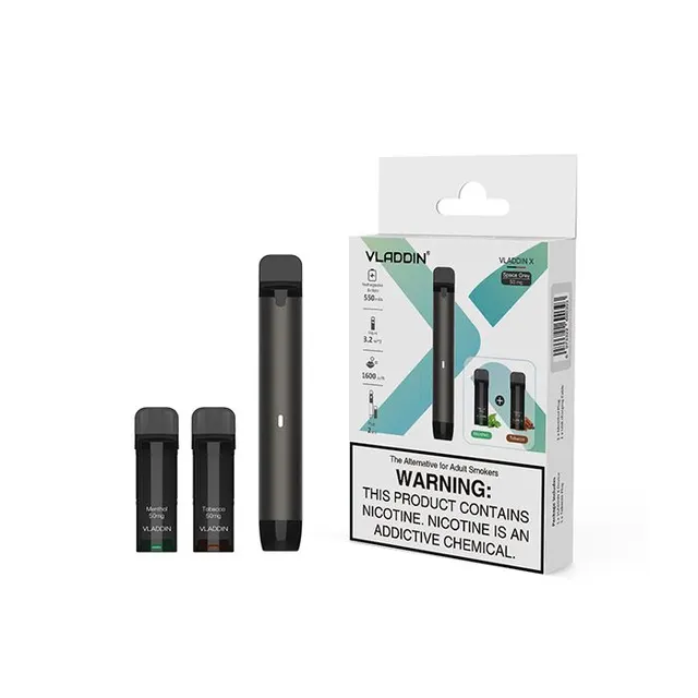 Vladdin X 550mAh Starter Kit (เครื่อง + น้ำยา)(SPACE GREY)