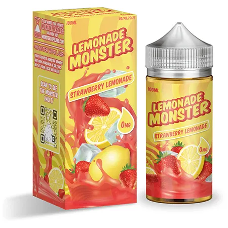 Lemonade Monster 100 ml(Blueberry Lemonade | บลูเบอรี่เลม่อน Nic6) รูปที่ 4