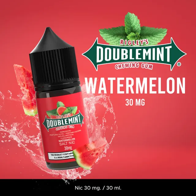 ดับเบิ้ลมินต์ แตงโม Doublemint Watermelon Salt Nic 30 ml