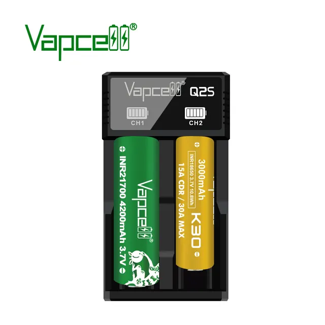 Vapcell Q2S Charger 2 ช่อง