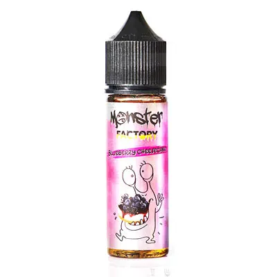บลูเบอรี่ชีสเค้ก Monster Factory Blueberry Cheesecake 60 ml(Nic6) รูปที่ 2