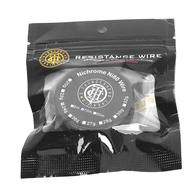 ลวดม้วน THC Nichrome 80 24GA Heating Resistance Wire 0.5mm 10m