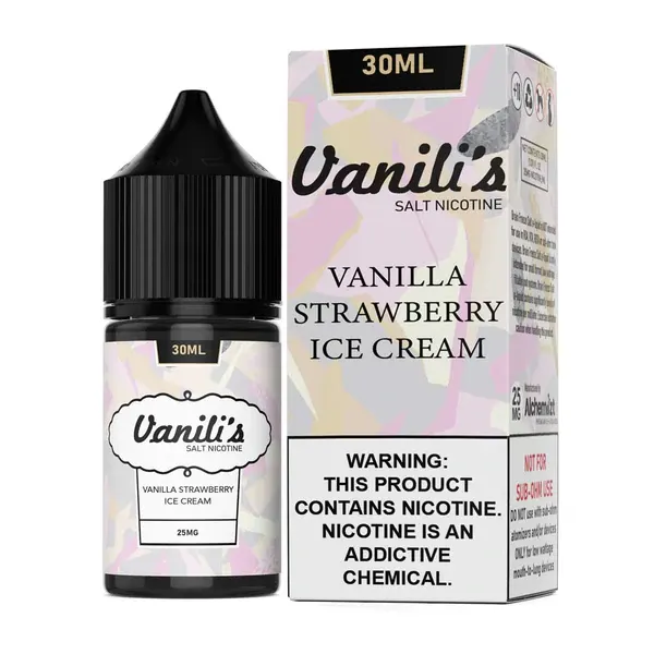 Vanili's Strawberry Ice Cream Salt Nic 30 ml