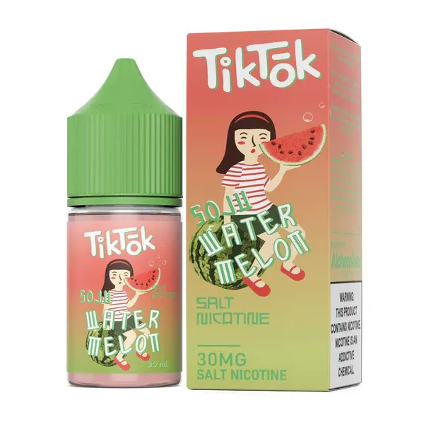 Tik Tok Soju Watermelon Salt Nic 30 ml