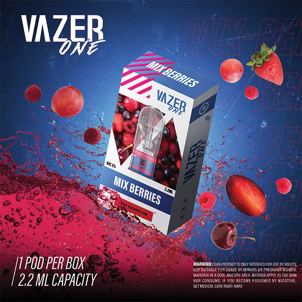 Vazer One 2.2ml (Strawberry Ice-cream | ไอศกรีมสตรอเบอร์รี่) รูปที่ 4