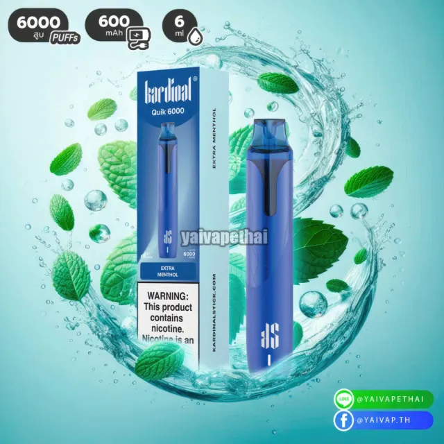 Ks Quik 6000 Puffs รูปที่ 5