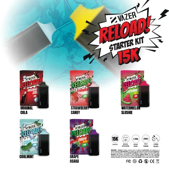 Vazer Reload 15K รีวิวฉบับเต็ม — พอตเปลี่ยนหัว 15000 คำ ดีจริงไหม? เหมาะกับใคร