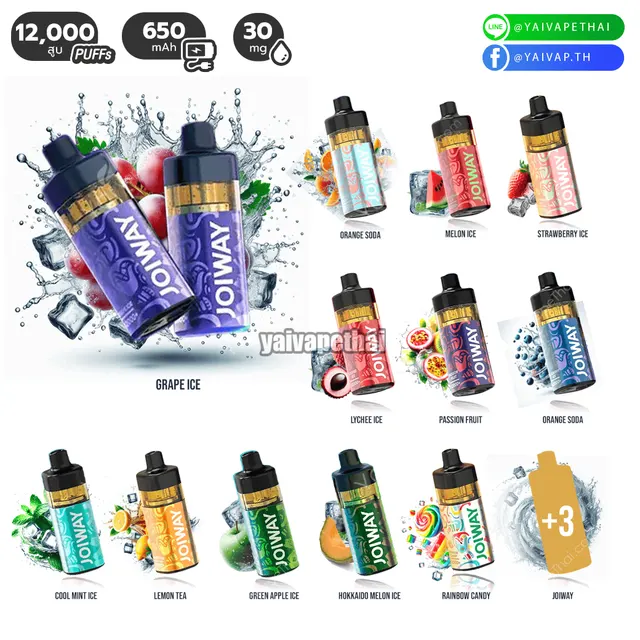 Joiway F3 12000 Puffs