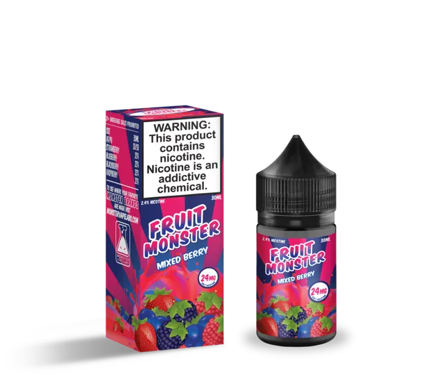 เบอรรี่รวม - Fruit Monster Mixed Berry Salt nic 30ml รูปที่ 2